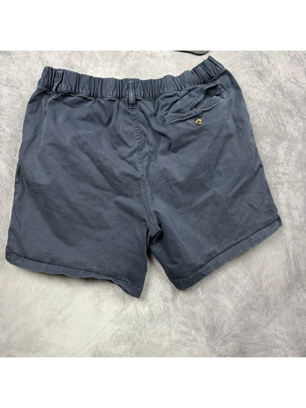 Bear Bottom Shorts Mens XL Navy Blue Elastic Waist 7